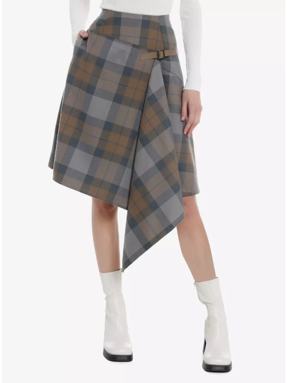 Her Universe Outlander Plaid Waterfall Skirt Her Universe Exclusive NWT Small